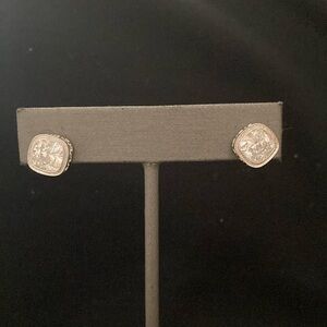 Rhinestone Earrings…. Beautifully Detailing around the stone